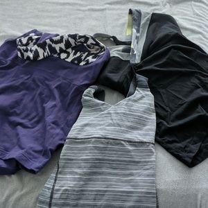 3 Lululemon tops